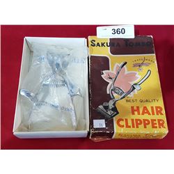 VINTAGE SAKURA TOMBO HAIR CLIPPERS IN BOX