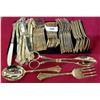 Image 1 : WM ROGERS GOLD PLATE FLATWARE SET