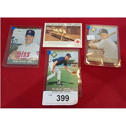 THREE ROOKIE BASEBALL CARDS