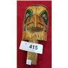 Image 1 : NATIVE CARVED EAGLE RATTLE UNSIGNED