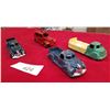 Image 1 : FOUR VINTAGE DIE CAST TRUCKS