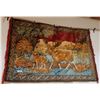 Image 1 : MOOSE THEMED WALL TAPESTRY