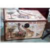 Image 1 : SAFARI THEMED LARGE TRUNK