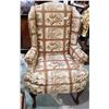 Image 1 : UPHOLSTERED WINGBACK CHAIR