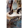 Image 1 : FRENCH STYLE VANITY AND CHAIR