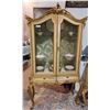 Image 1 : FRENCH STYLE GILT CHINA CABINET