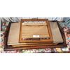 Image 1 : LOT OF SERVING TRAYS AND MUSIC STAND