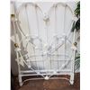 Image 1 : WROUGHT IRON HEADBOARD AND FOOTBOAD SINGLE SIZE
