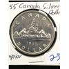 Image 1 : 1955 (ARNPRIOR)CANADA SILVER DOLLAR!