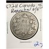 Image 1 : 1872H CANADA 50 CENTS.REPUNCHED N/A IN CANADA!
