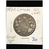 Image 1 : 1920 (SMALL 0) CANADA 50 CENTS ..GEORGE V!