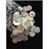 Image 1 : 57 ASSORTED CANADA/USA COINS!