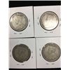 Image 2 : 1916,1917,1918,1919 CANADA 50 CENTS LOT!