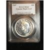 Image 1 : 1947 ML CANADA SILVER DOLLAR! RARE GRADED MS-62 DOLLAR!!