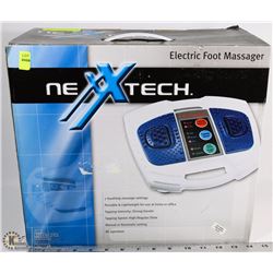 NEW NEXXTECH ELECTRIC FOOT MASSAGER WITH