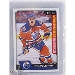 JESSE PULJUJARVI O-PEE-CHEE ROOKIE CARD
