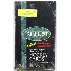 1992-93 PARKHURST HOCKEY FACTORY SEALED BOX