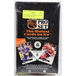 1991-92 PRO SET HOCKEY FACTORY SEALED BOX SERIES 2