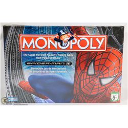 SPIDERMAN EDITION MONOPOLY  BOARD GAME