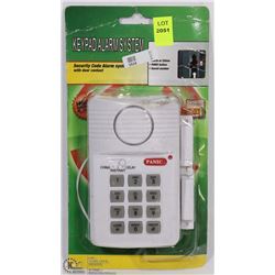 NEW KEYPAD ALARM SYSTEM