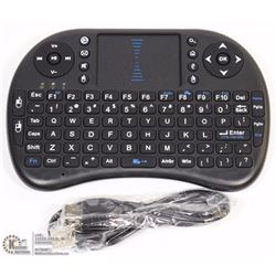 NEW WIRELESS MINI KEYBOARD WITH MOUSE FUNCTIONS