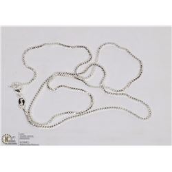 NEW 22" BOX LINK CHAIN