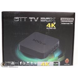 NEW 4K ANDROID TV BOX MULTIMEDIA GATEWAY