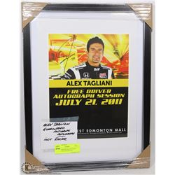 ALEX TAGLIANI GUARANTEED AUTHENTIC AUTOGRAPH