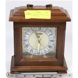 VINTAGE WOODEN GRUEN CLOCK MADE IN GERMANY