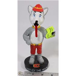 2009 CALGARY FLAMES HARVEY THE HOUND BOBBLEHEAD