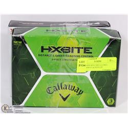 24PC NEW GOLF BALLS INCL CALLAWAY & DUNLOP