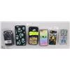 Image 1 : LOT OF 6 ASSORTED NEW PHONE CASES