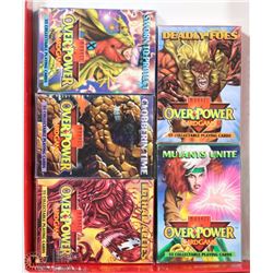 5 DIFFERENT FACTORY SEALED BOXES OF OVERPOWER