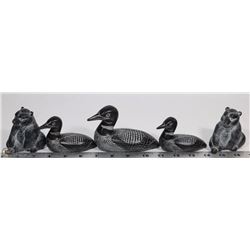 LOT OF 5 BOMA COLLECTIBLE SIGNED DUCKS / BEARS