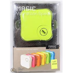 MAGIC VIBRATION SPEAKER FOR IPODS/COMPUTERS/PHONES