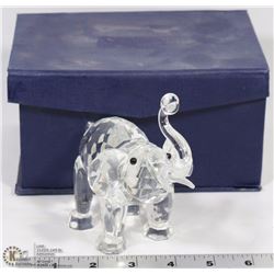 ELEPHANT CRYSTAL ORNAMENT