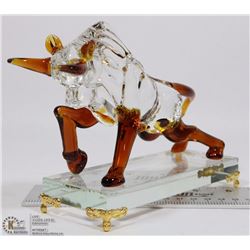 BULL CRYSTAL ORNAMENT