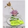 Image 1 : ART GLASS HAND BLOWN MIRRORED HUMMINGBIRD