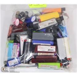 BAG OF ASSORTED LIGHTERS