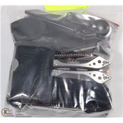 BAG OF ASSORTED POCKET KNIVES