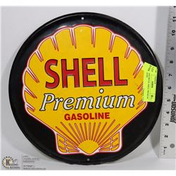 VINTAGE METAL SHELL PREMIUM GASOLINE