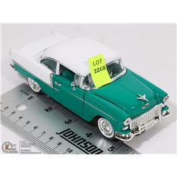 ARKO  DIE CAST 1955 CHEVROLET BELAIR DARK GREEN