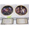 Image 1 : LOT OF TWO STAR TREK COLLECTOR PLATES WITH