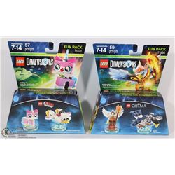 TWO NEW LEGO FUN PACKS FOR LEGO DIMENSIONS