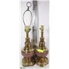 Image 1 : PAIR OF ROSE PINK LAMPS