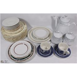 LOT OF MIXED CHINA (MADE IN CHINA) TEAPOT, 2 SUGAR