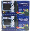 Image 1 : 2 NEW GARLAND MULTI COLORED OUTDOOR LIGHTS