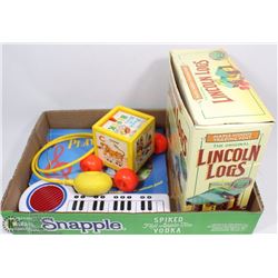 VINTAGE ITEMS LINCOLN LOGS 1999