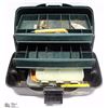 Image 1 : TACKLE BOX W/ 2 SMALLER STORAGE CONTAINERS INSIDE