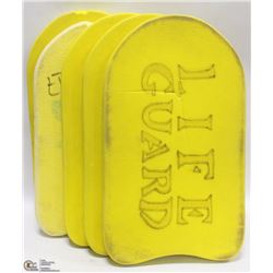 LOT OF 5 PADDLE BOARDS